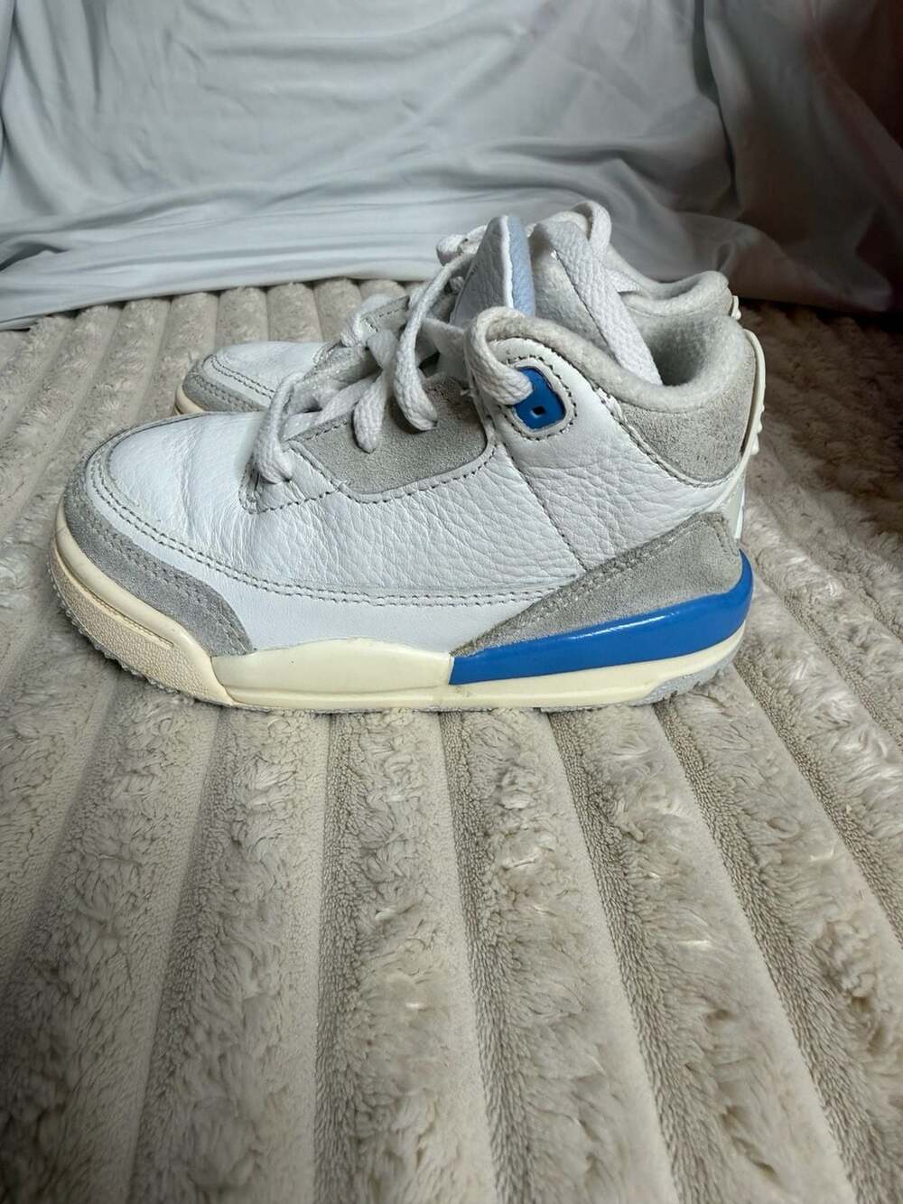 Air Jordan 3 Retro TD 'Lucky Shorts' Toddler Sneakers (DM0968-101)